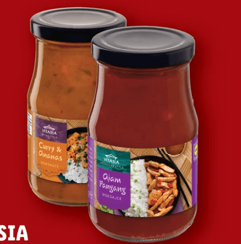 Thai-ländische Sweet Chili Saucen 450 ml VITASIA Angebot bei Lidl