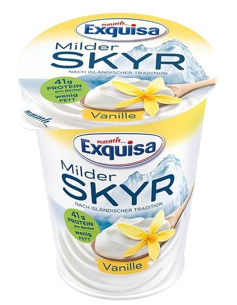 Exquisa Skyr Natur oder Vanille 400 g Angebot bei MPREIS