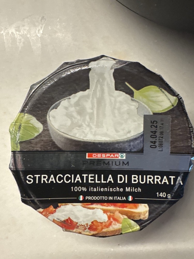 Stracciatella di Burrata 140-g-Becher Despar Premium Angebot bei Spar