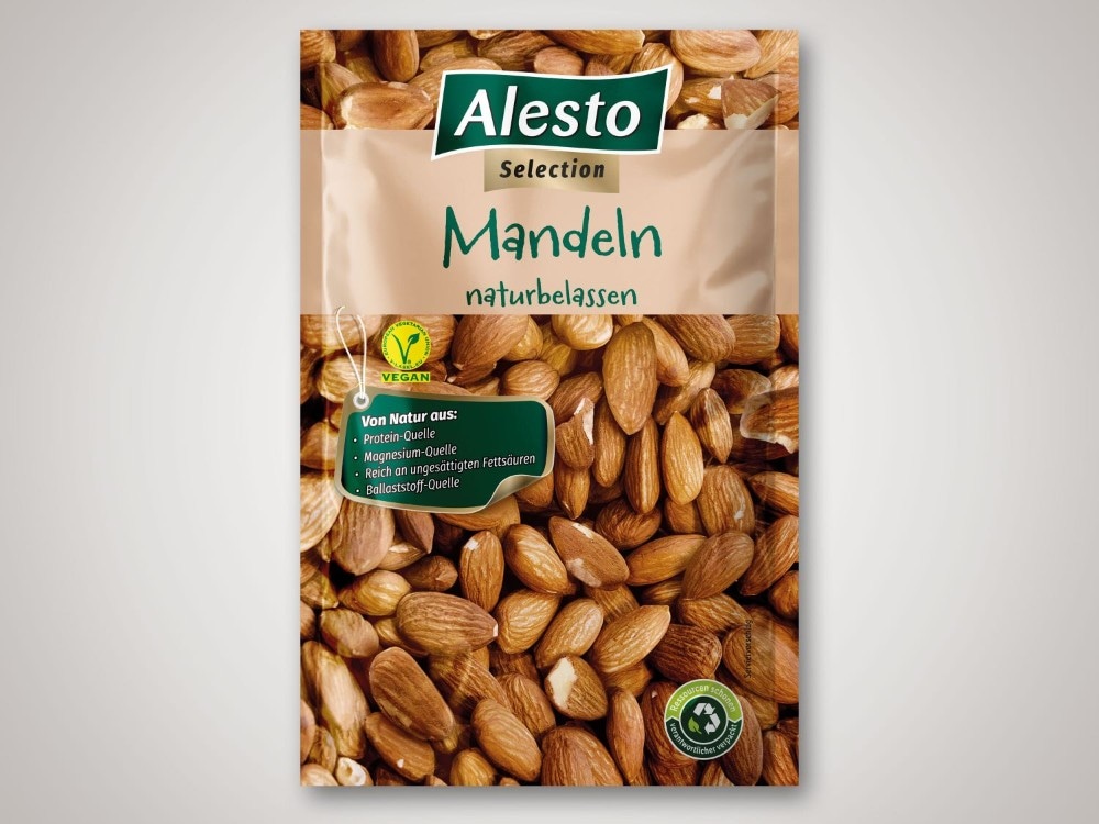 Alesto Snackmandeln 500 g Angebot bei Lidl