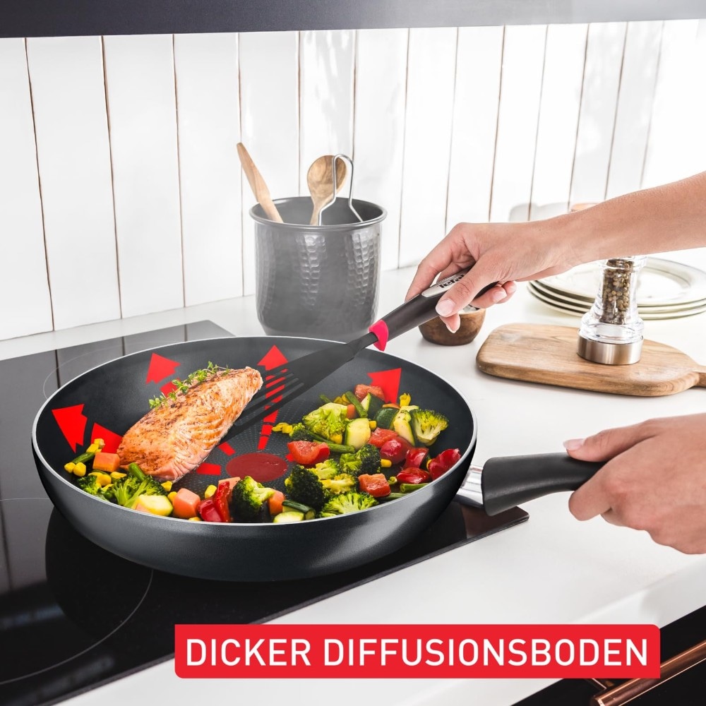 Tefal Wok >>Hard Titanium Essential<< 28 cm Angebot bei Interspar