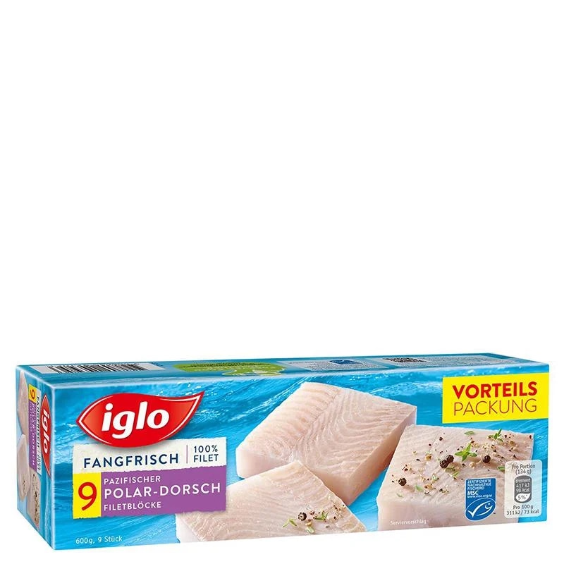 Iglo Polardorsch, Scholle, Polardorschfilet oder Fisch'n Crunch 225-400 g Angebot bei Spar