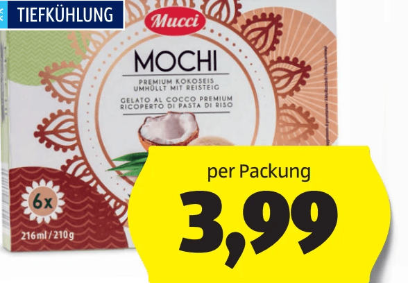 Mucci Mochi Eis 216 ml Angebot bei Hofer