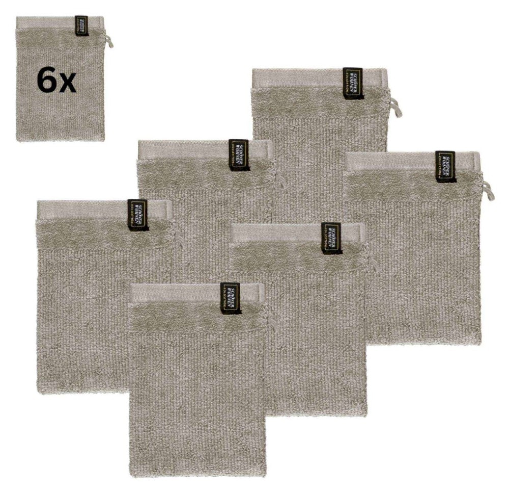 Waschhandschuh 6er-Set 6 Stk. SENSINO Angebot bei Norma