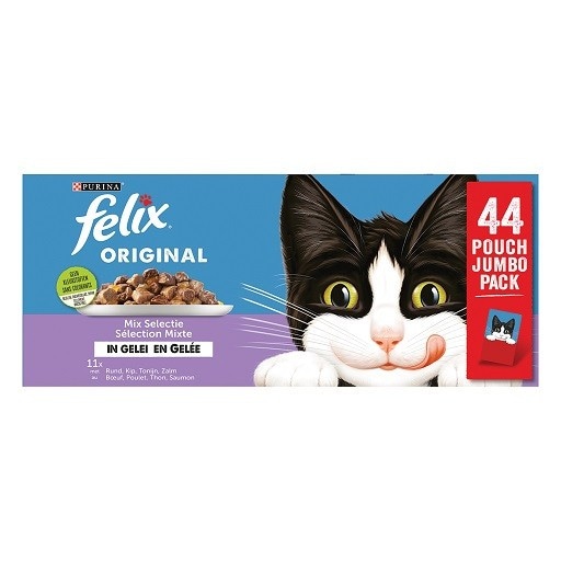 FELIX Katzennassfutter 44x85 g Angebot bei Lagerhaus