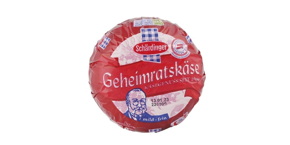 Schärdinger Geheimratskäse od. Proteinkäse Kugel 240 g Angebot bei Billa Plus
