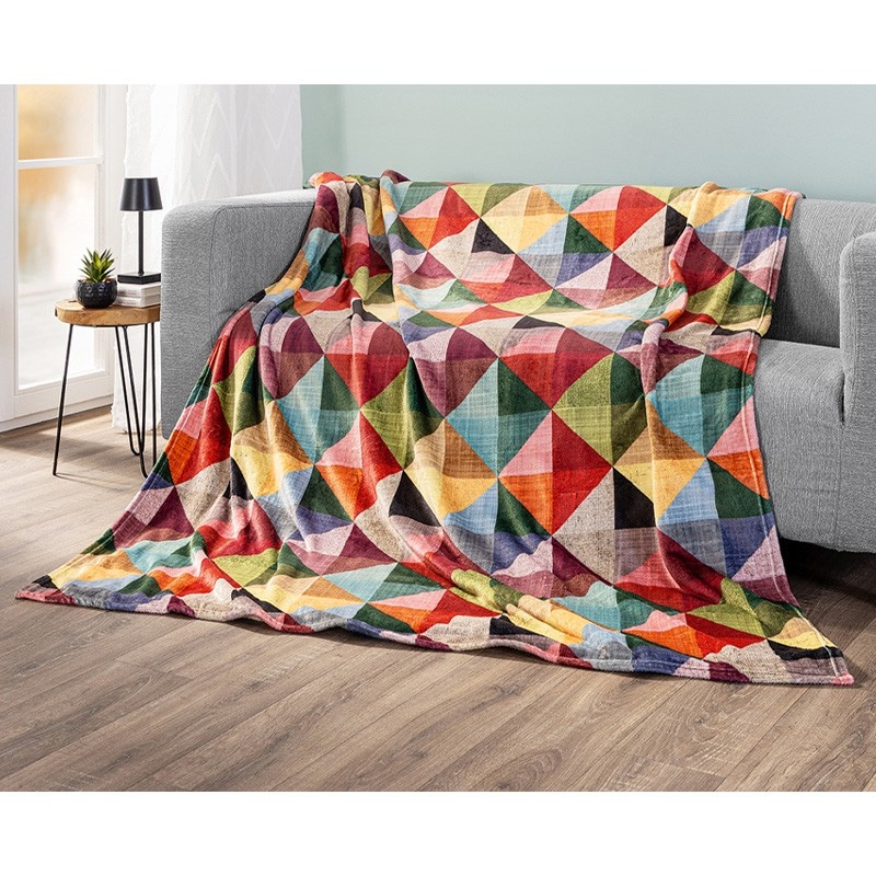 Kuscheldecke „Cashmere Touch“ ca. 150 x 200 cm bella casa Angebot bei Norma