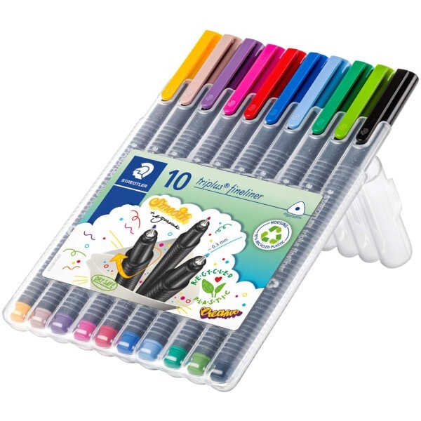 Triplus Fineliner 10er Etui Angebot bei Müller