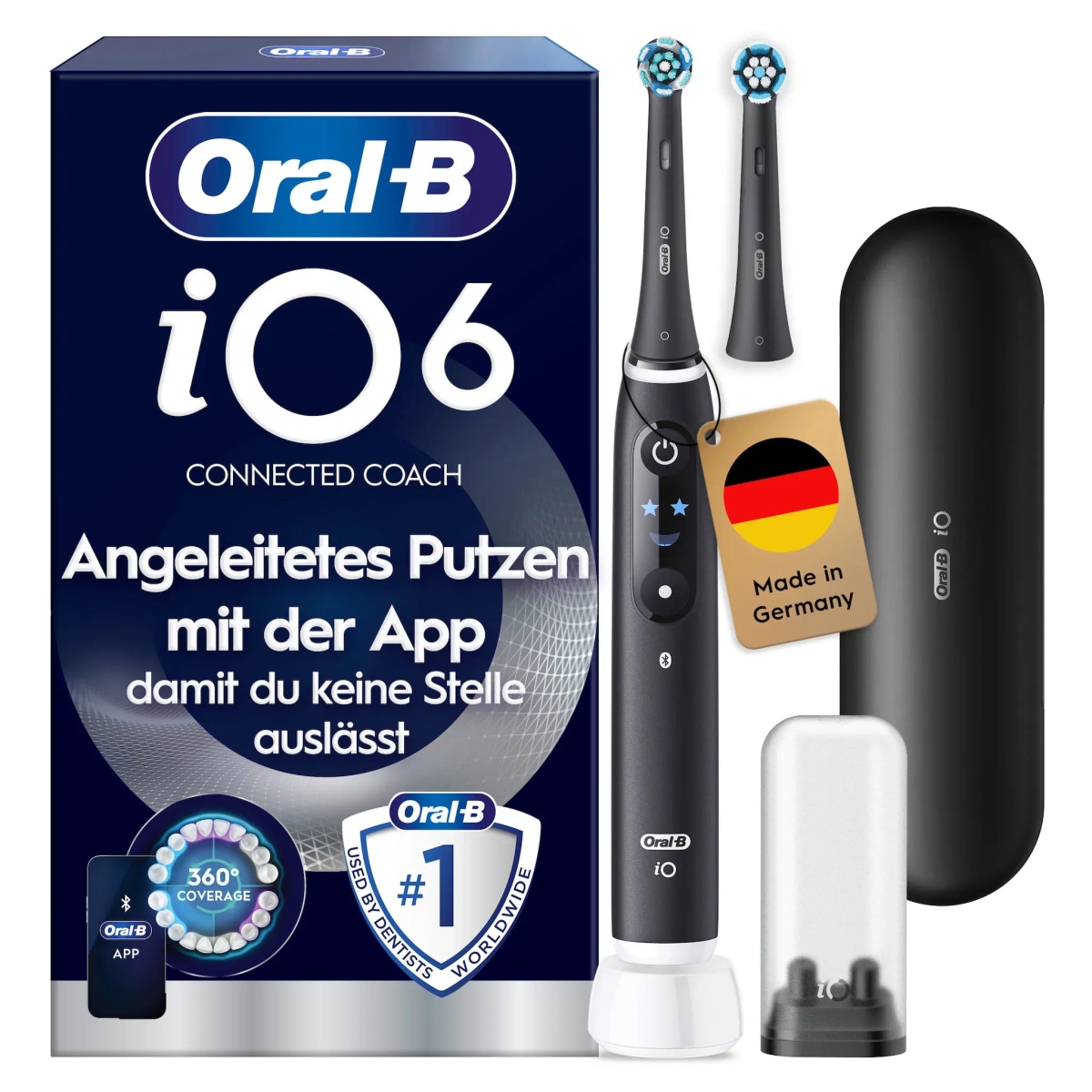 Oral-B Elektrische Zahnbürste IO Series 6 Black Lava Angebot bei Expert