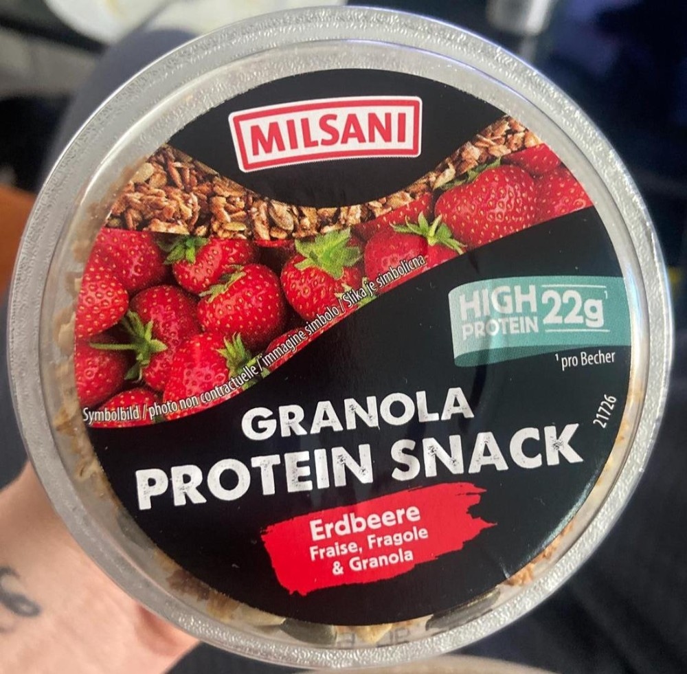 Milsani Granola Protein Snack 185 g Angebot bei Hofer