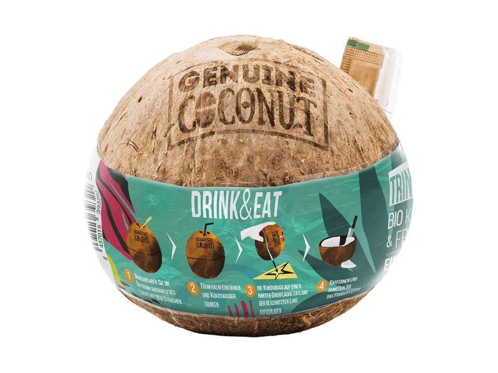 GENUINE Trink-Kokosnuss 1 Stück Angebot bei Lidl