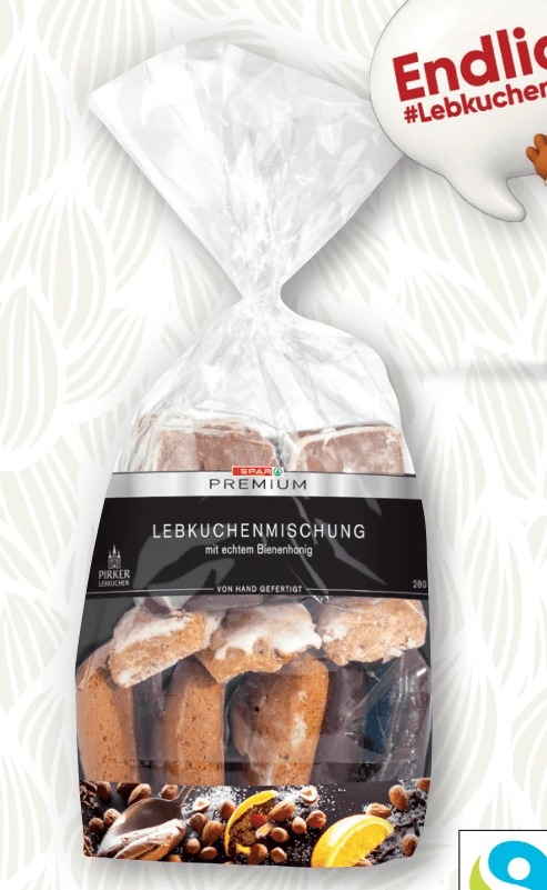 SPAR Premium Lebkuchen Mischung 280 g Angebot bei Spar