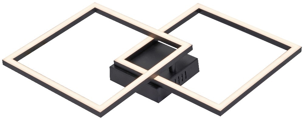 LED-Deckenleuchte Julian LxBxH: ca. 56x40x7 cm Luca Bessoni Angebot bei Möbelix