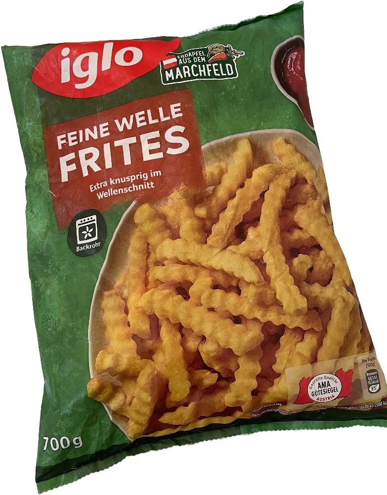 Iglo Gitter-Pommes, Kroketten od. Feine Welle Frites 600 g/700 g Angebot bei Penny