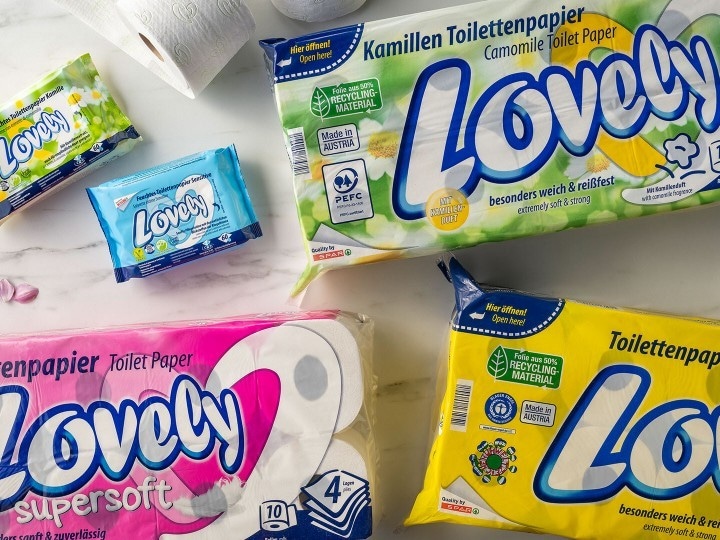 Lovely Toilettenpapier 3-lagig, 10er-Packung Angebot bei Maximarkt