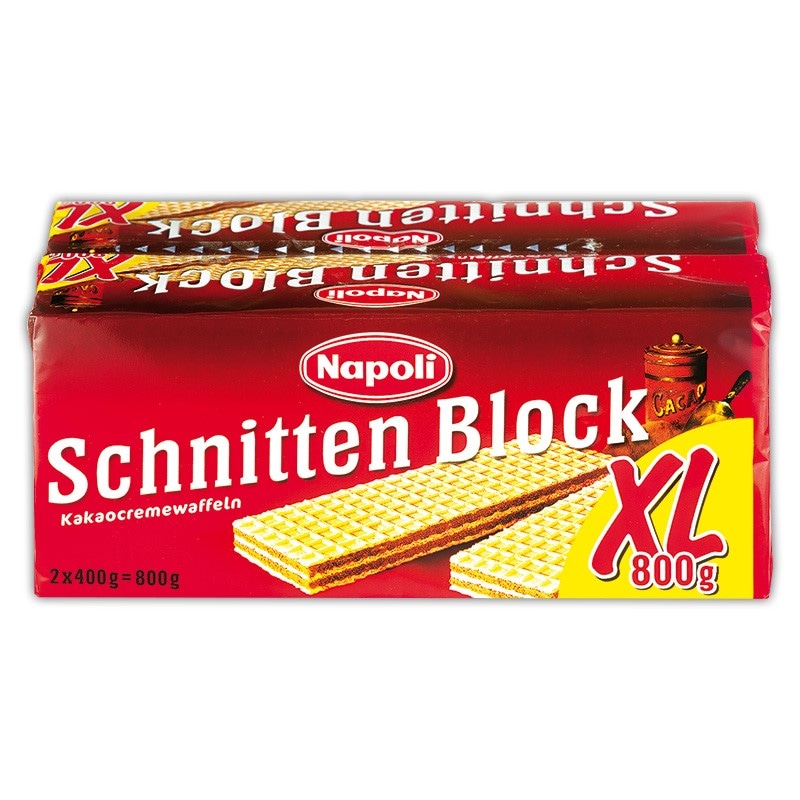 Schnitten Block XL 800 g Napoli Angebot bei Norma