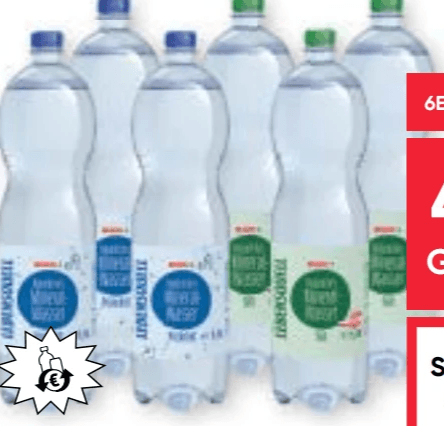 Lebensquell Mineralwasser 1,5 Liter Spar Angebot bei Maximarkt