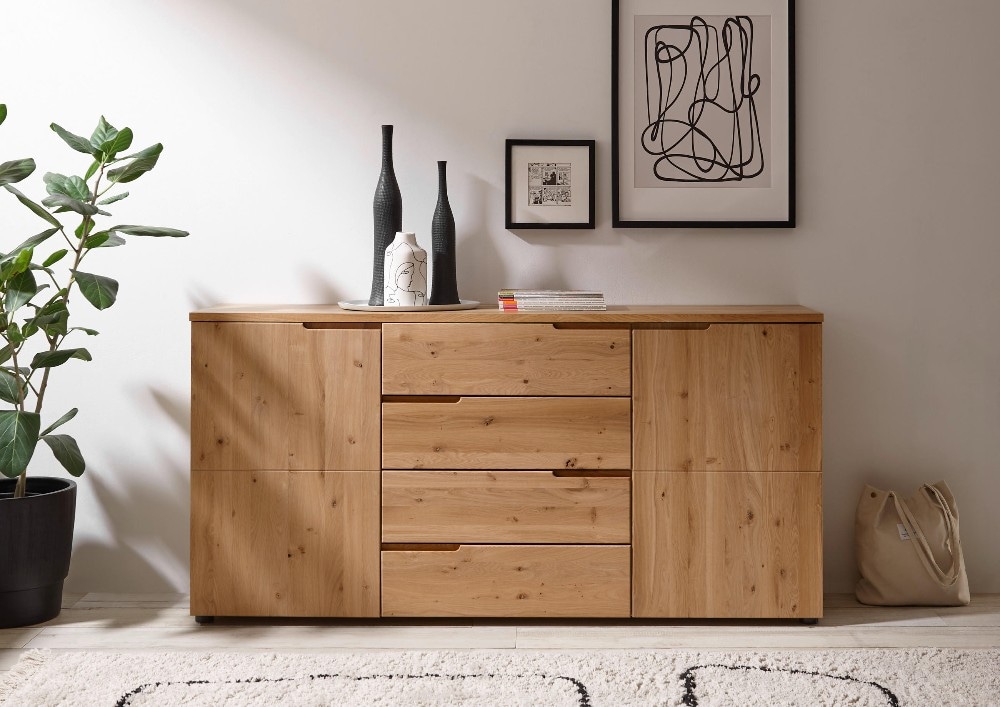 Sideboard Wildeiche Bianco massiv LINEA NATURA Angebot bei XXXLutz