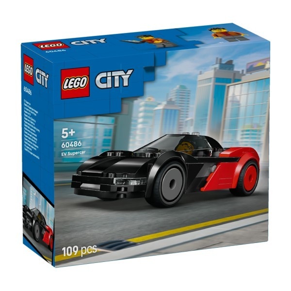 LEGO Elektro Sportwagen 60486 109 pcs Angebot bei Müller