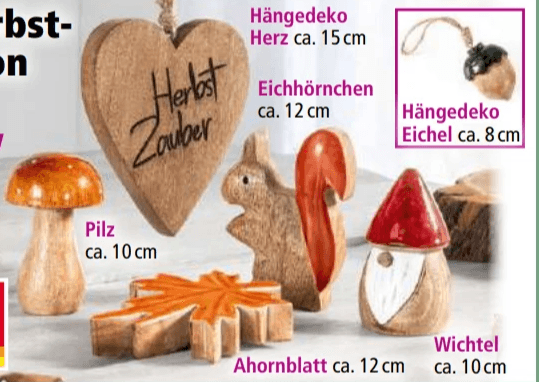 Bella Casa Herbst-dekoration Angebot bei Norma