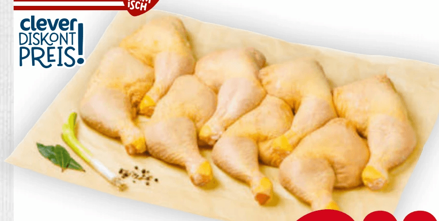 Hendl-Keulenviertel Großpackung ca. 2.5 Kilo clever Angebot bei Billa