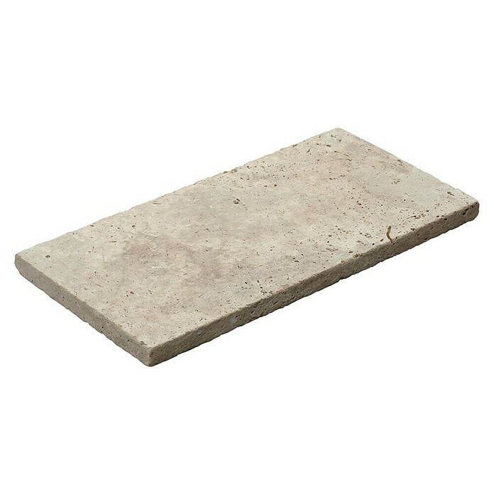 Natursteinplatte TUMBLED CLASSIC TRAVERTIN 60 x 30 x 3 cm Angebot bei Bauhaus