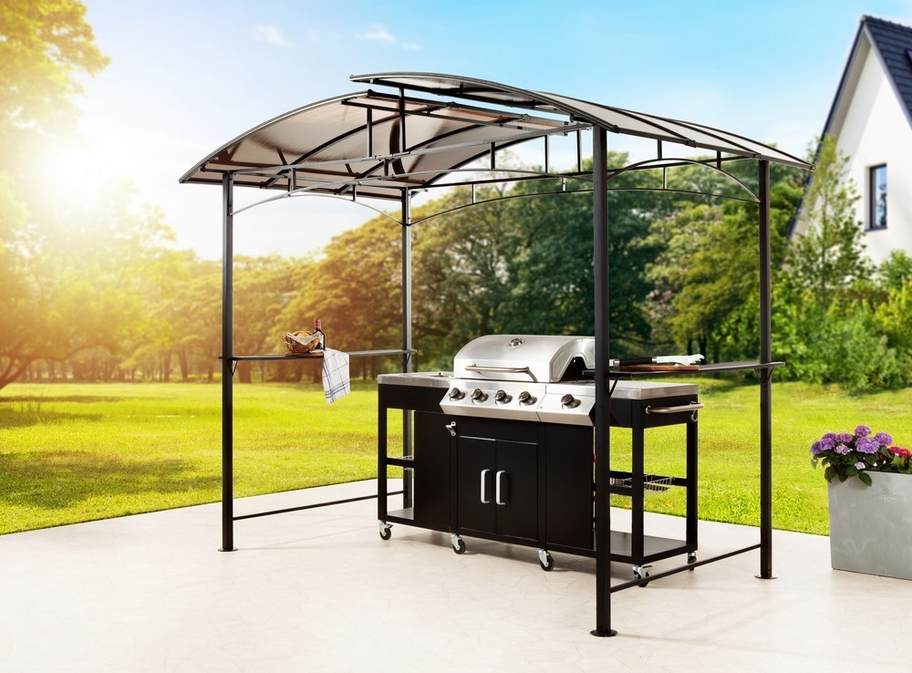 Grillpavillon 163 x 243 x 235 cm Angebot bei Norma