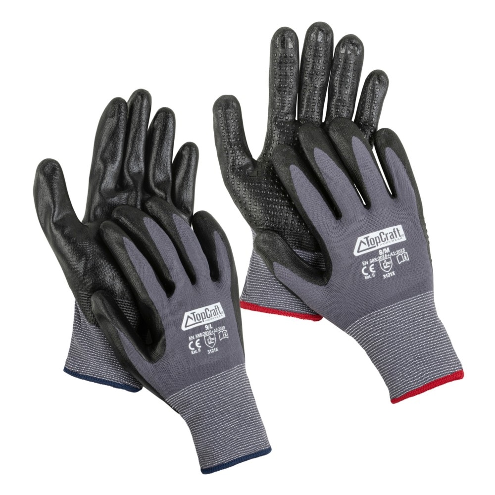 Topcraft Damen-/Herren-Arbeits-/Hobby-Handschuhe Gr. 7 - 11 Angebot bei Hofer