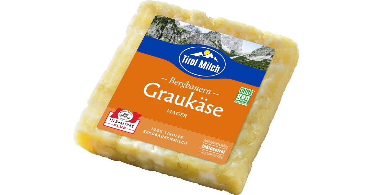 Tirol Milch Graukäse mager 200 g Angebot bei MPREIS