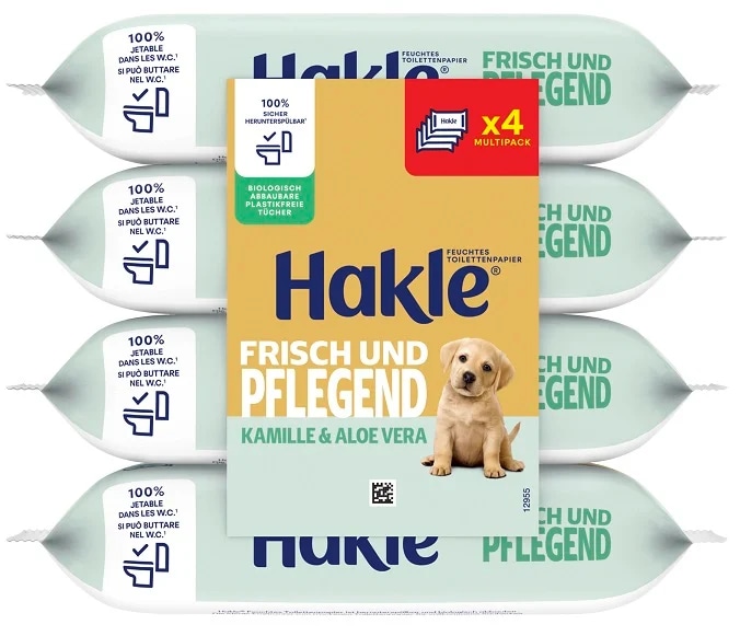 Hakle feuchtes Toilettenpapier pflegende Sauberkeit 4x42 Stück Angebot bei Bipa
