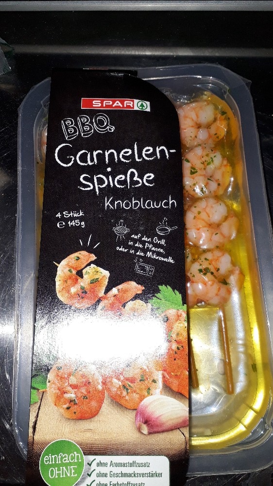 SPAR BBQ Garnelenspieße 145 g Angebot bei Spar