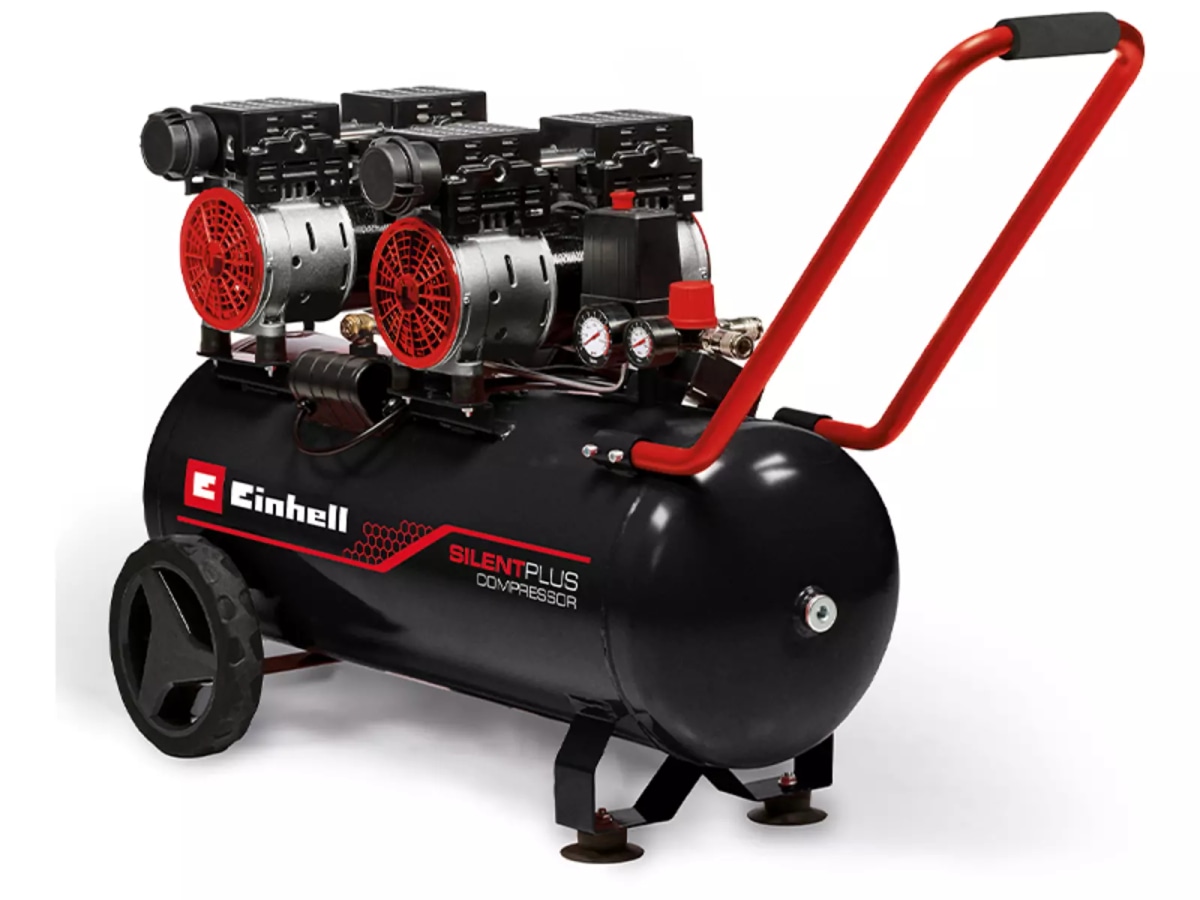 2-Zylinder-Leise-Kompressor TE-AC 270/50 50 Liter Einhell Angebot bei Zgonc
