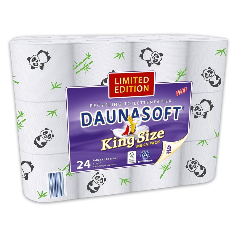 DAUNASOFT Toilettenpapier 24 Rollen Angebot bei Norma