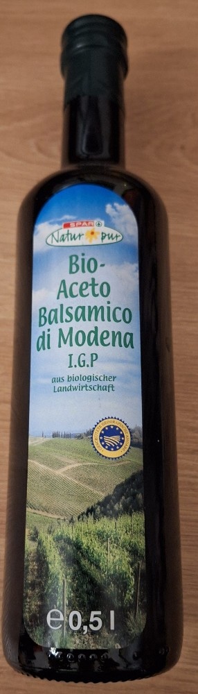 Bio‑Aceto Balsamico di Modena IGP oder Bio‑Condimento Bianco (ab 2 Pkg.) 0,5 Liter SPAR Natur pur Angebot bei Eurospar
