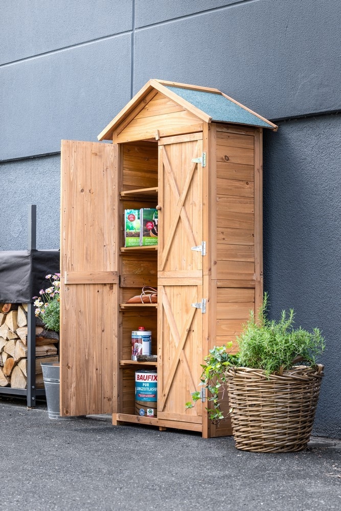 Werkzeugschrank ca. 68 x 35 x 168 cm PowerTec Garden Angebot bei Norma