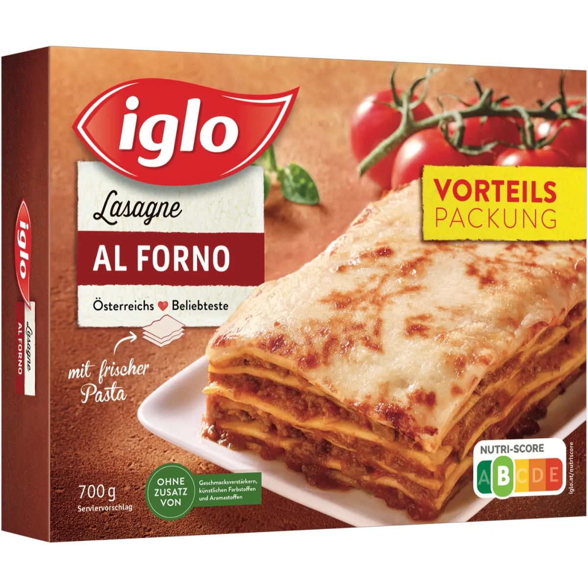 iglo Lasagne Vorteilspackung, Genießer Pfannen oder Holy Slice 500-700 g Angebot bei MPREIS