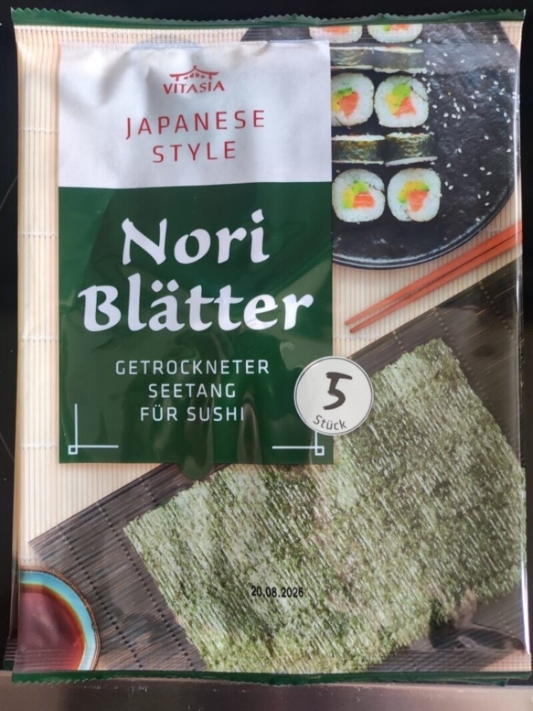 Nori Blätter 5 Stück VITASIA Angebot bei Lidl