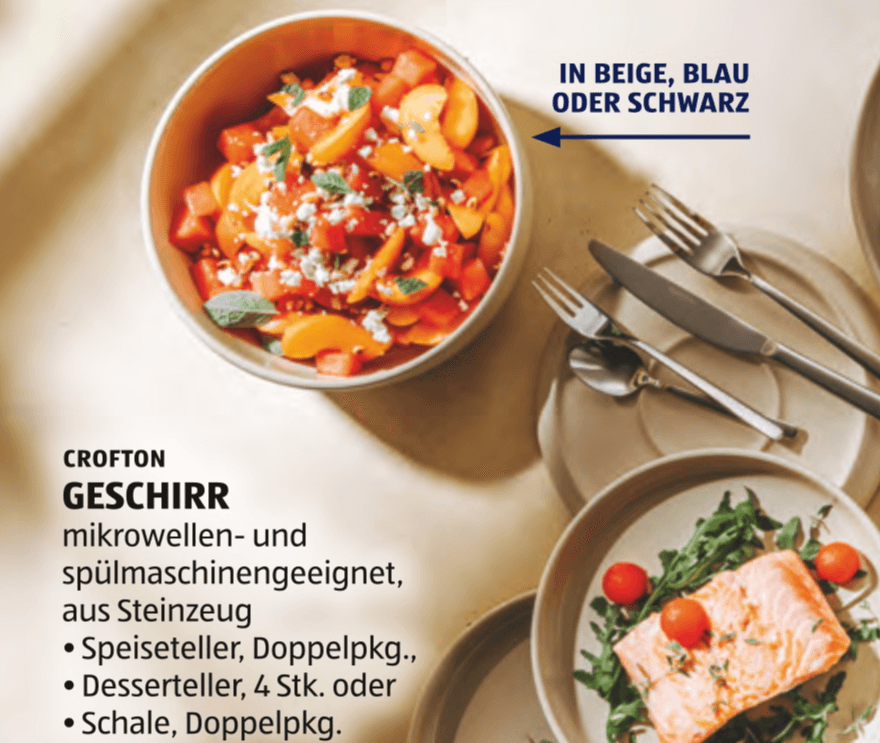 Crofton Geschirr Angebot bei Hofer