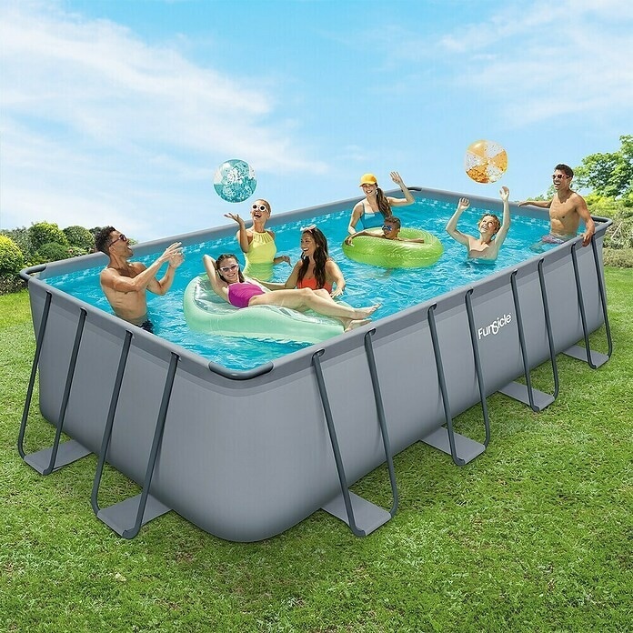 Frame-Pool-Set Oasis Lap Pool Ø 488 x H 122 cm Angebot bei Bauhaus