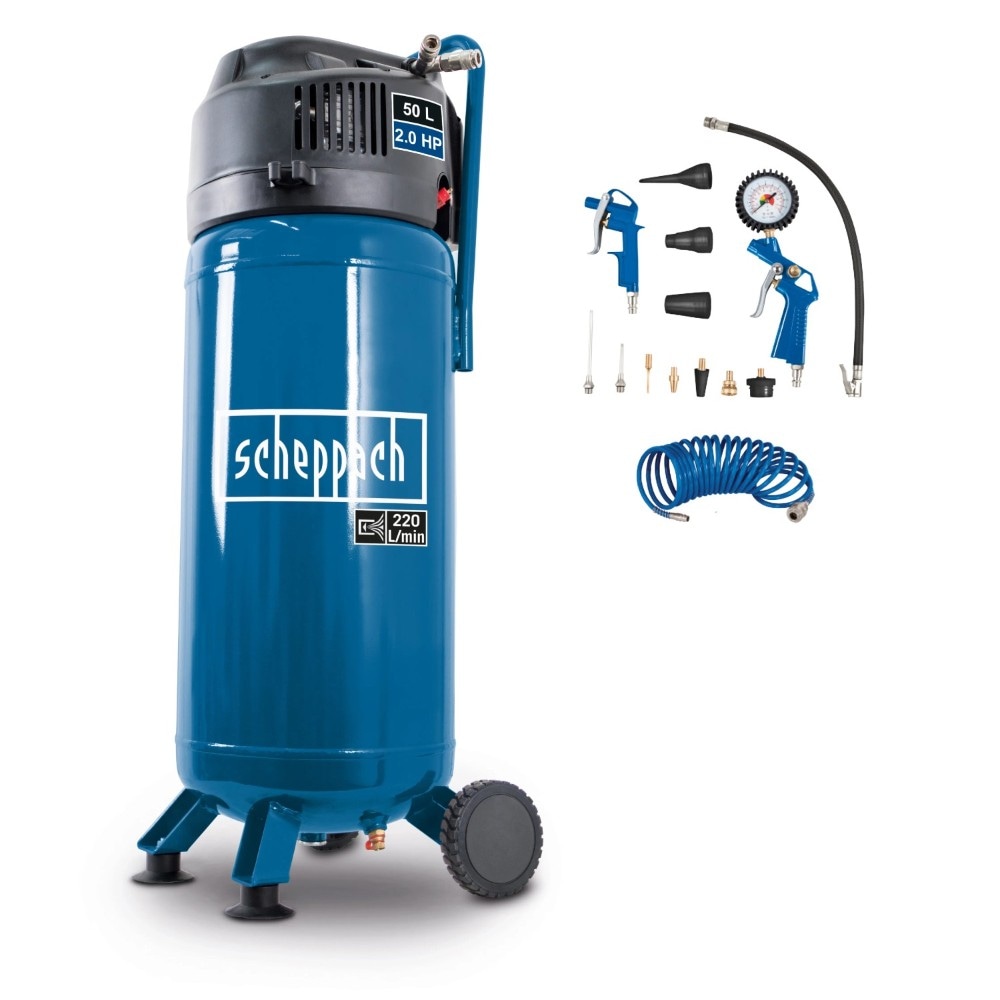 Kompressor HC51V 1.500W 50l Kessel SCHEPPACH Angebot bei Norma