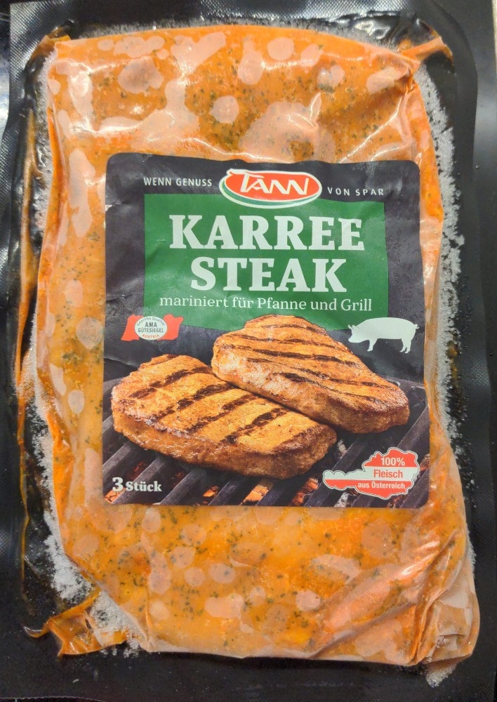 TANN Karreesteak ca. 400-g-Pkg. Angebot bei Spar