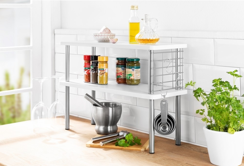Küchenregal ca. 55 x 38 x 20 cm CASA ROYALE Angebot bei Norma