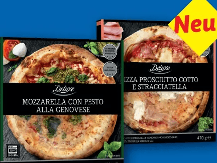 Premium Pizza Prosciutto 470 g Deluxe Angebot bei Lidl