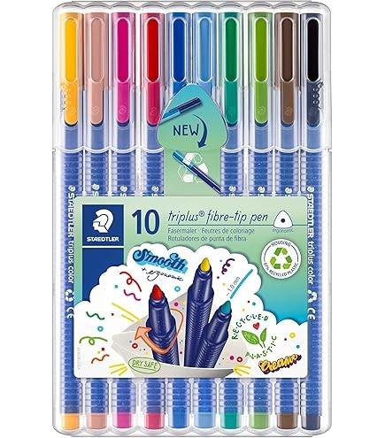 Triplus Fibre-Tip Pen 10er Etui Angebot bei Müller