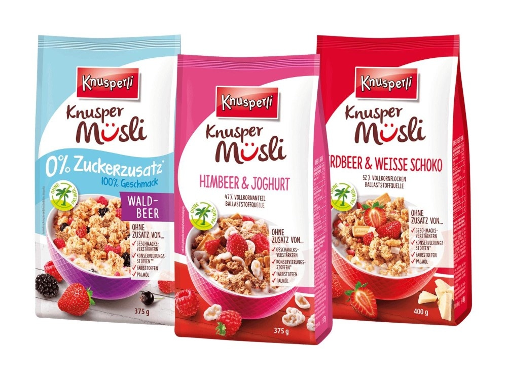Knusperli Knusper Müsli 375 g oder 400 g Angebot bei Lidl
