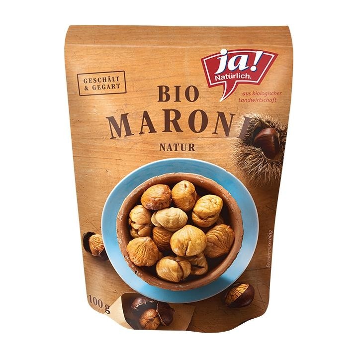 Bio-Maroni gegart 100 g Ja! Natürlich Angebot bei Billa Plus