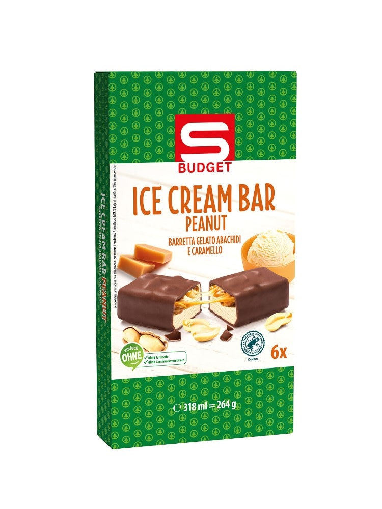 S-BUDGET Ice Cream Bar 6x Angebot bei Spar