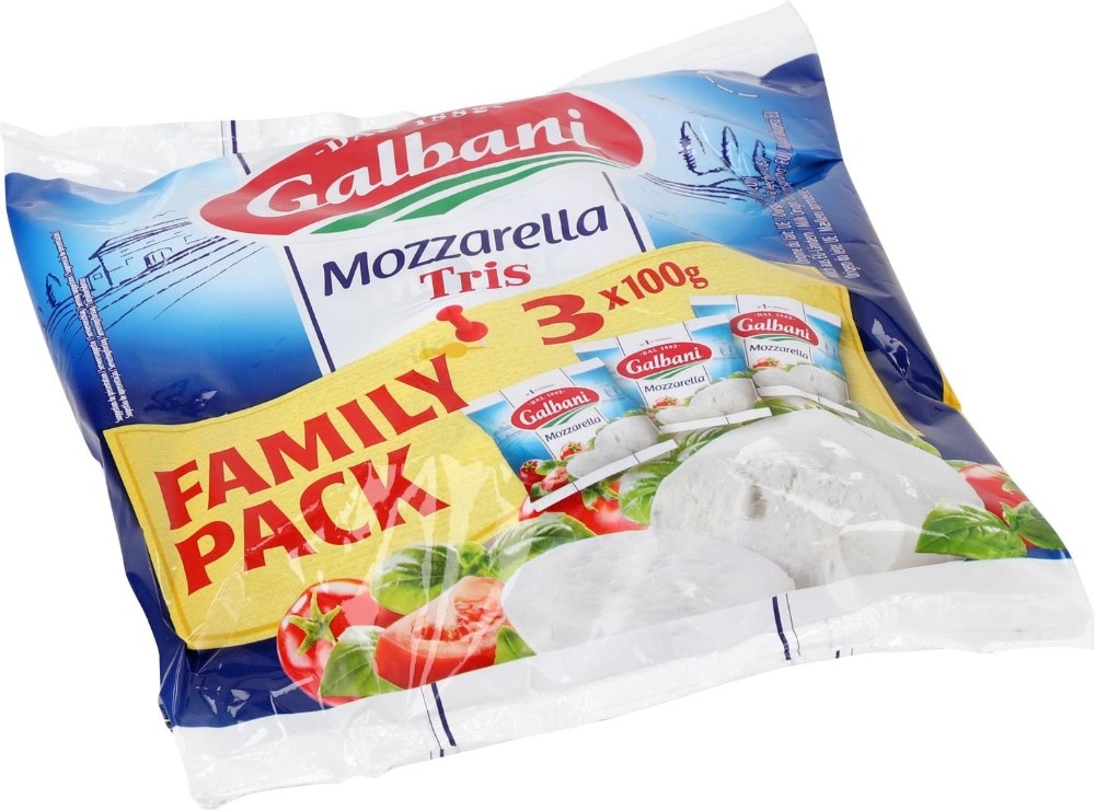 Galbani Mozzarella Tris Family Pack 3 x 100 g Angebot bei Interspar