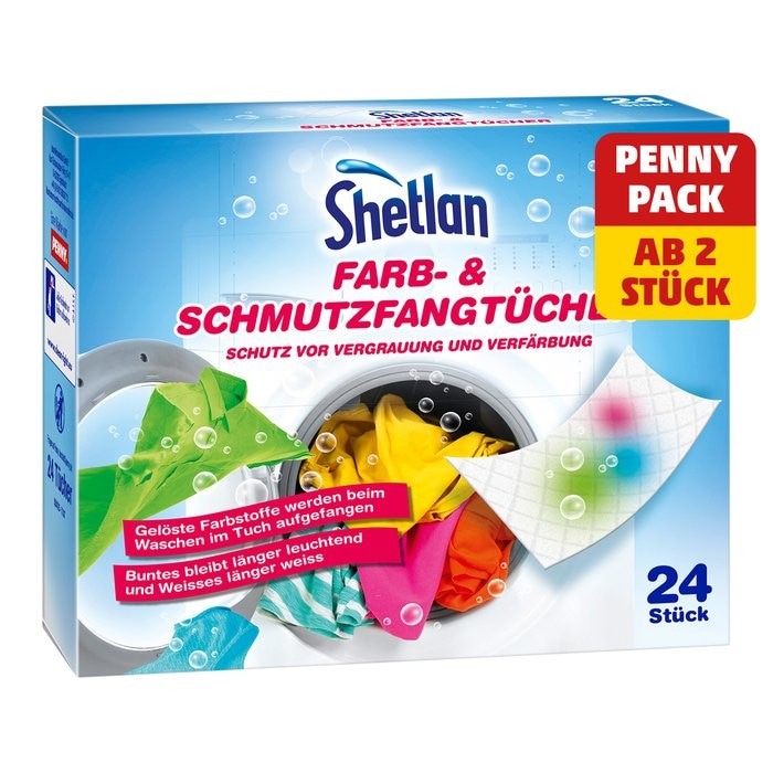 Shetlan Farb- & Schutzfangtücher 24er Pkg. Angebot bei Penny