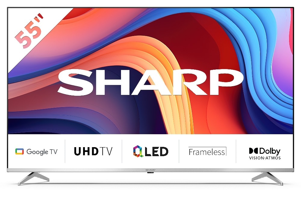 Sharp 4K Ultra HD QLED Smart TV 55" (139 cm) Angebot bei Hofer